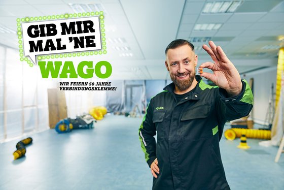 Werbebild von Wago