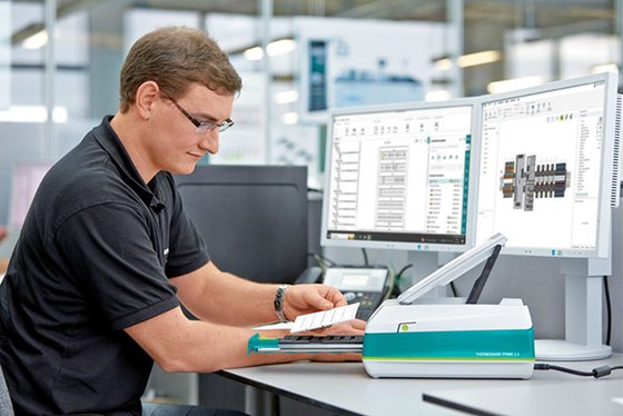 Thermotransferdrucker von Phoenix Contact