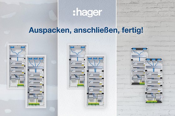 volta Kleinverteiler von Hager