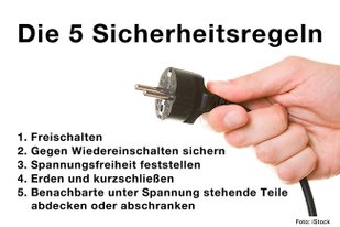 Die 5 Sicherheitsregeln