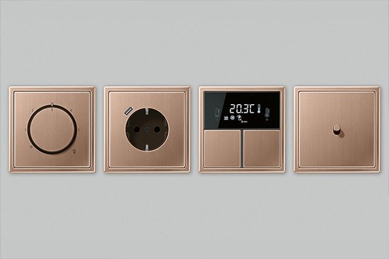 Serie LS in Bronze gebürstet von JUNG