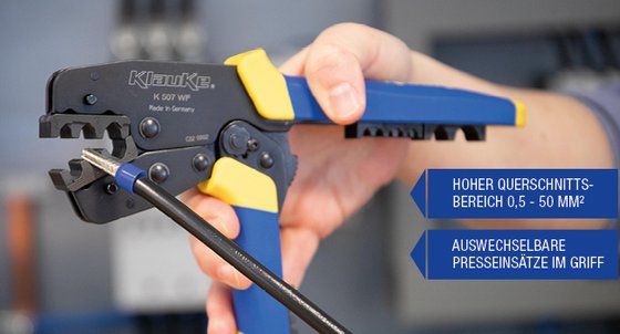 Crimpzange K507 WF von Klauke