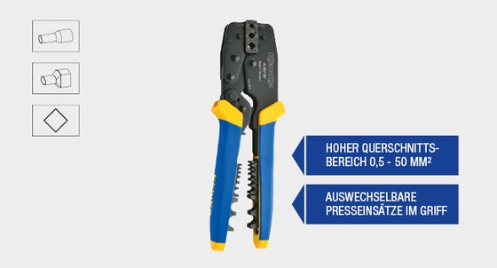 Crimpzange K507 WF von Klauke