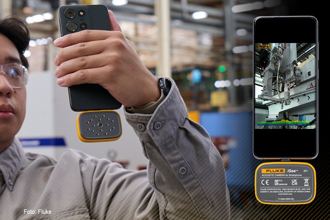 Fluke iSee™ Mobile ii01: Leckagen sichtbar machen – direkt mit dem Smartphone