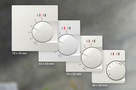 Unterputz-Thermostat-Einsätze von EBERLE