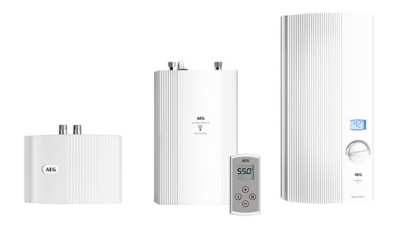 Elektronische Durchlauferhitzer von AEG Haustechnik