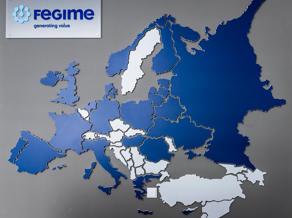 FEGIME Landkarte