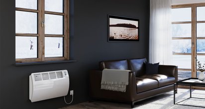 Der AEG Wärmespeicher im Wohnzimmer