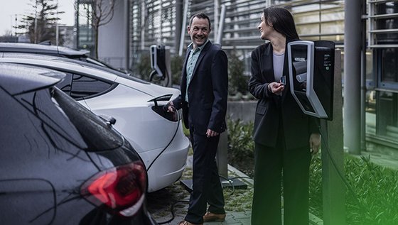 Wallbox connect.business von Amperfied