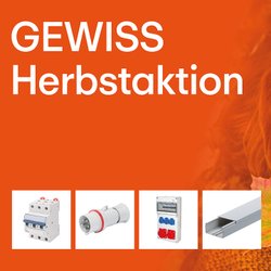 Herbstaktion von GEWISS