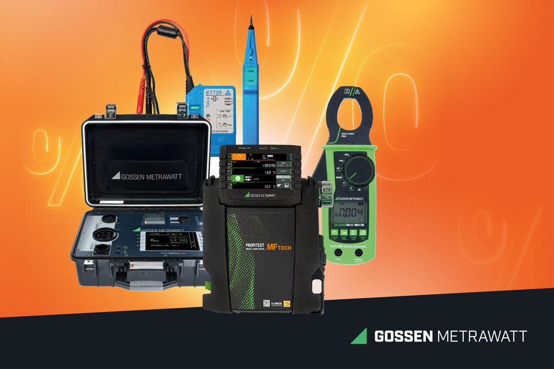 Gossen Metrawatt: Mess- und Prüftechnik zu attraktiven Konditionen