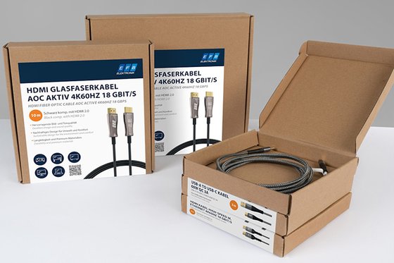 Nachhaltige Verpackung von EFB-Elektronik