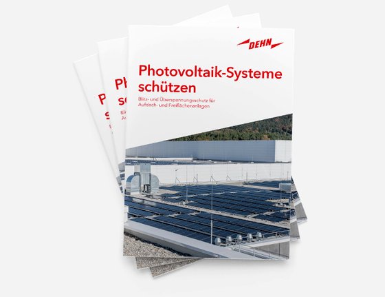 Photovoltaik-Systeme schützen von Dehn