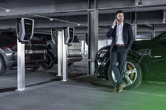 Wallbox connect.business von Amperfied