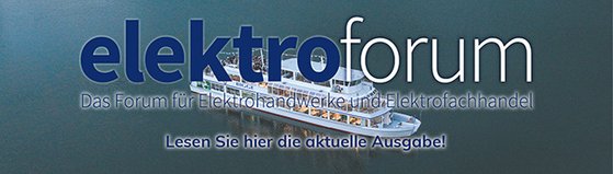 Zeitschrift elektro forum 2.2025 von FEGIME