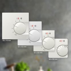 Neue Unterputz-Thermostat-Einsätze von EBERLE