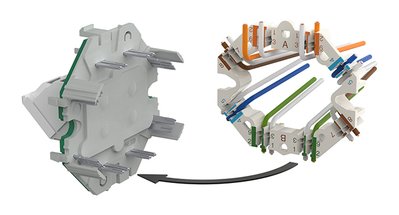 Die Anschlussdose in IDC Variante von Metz 