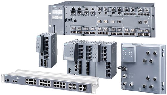 Managed Industrial Ethernet Switche von Siemens