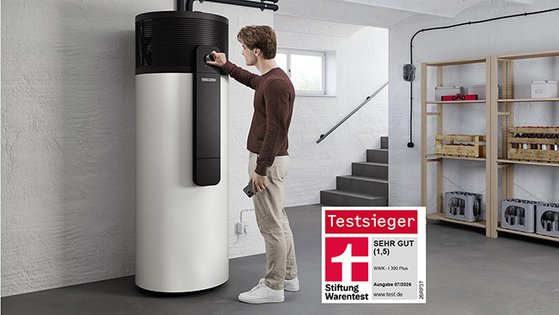 Warmwasser-Wärmepumpe WWK-I 300 Plus von Stiebel Eltron