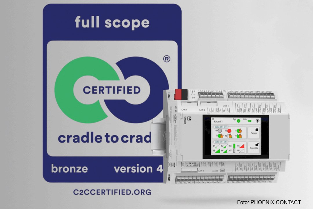 Gebäudeautomationsportfolio Catan erhält Cradle-to-Cradle-Zertifizierung