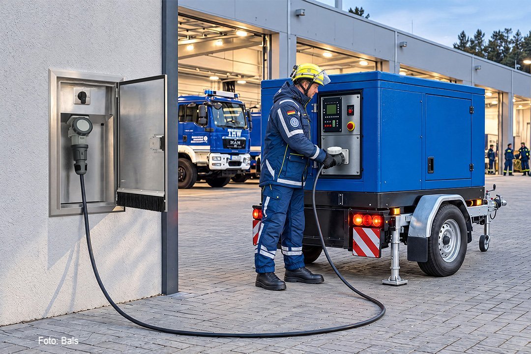 Zuverlässige Notstromeinspeisung für kritische Infrastrukturen – Lösungen von Bals