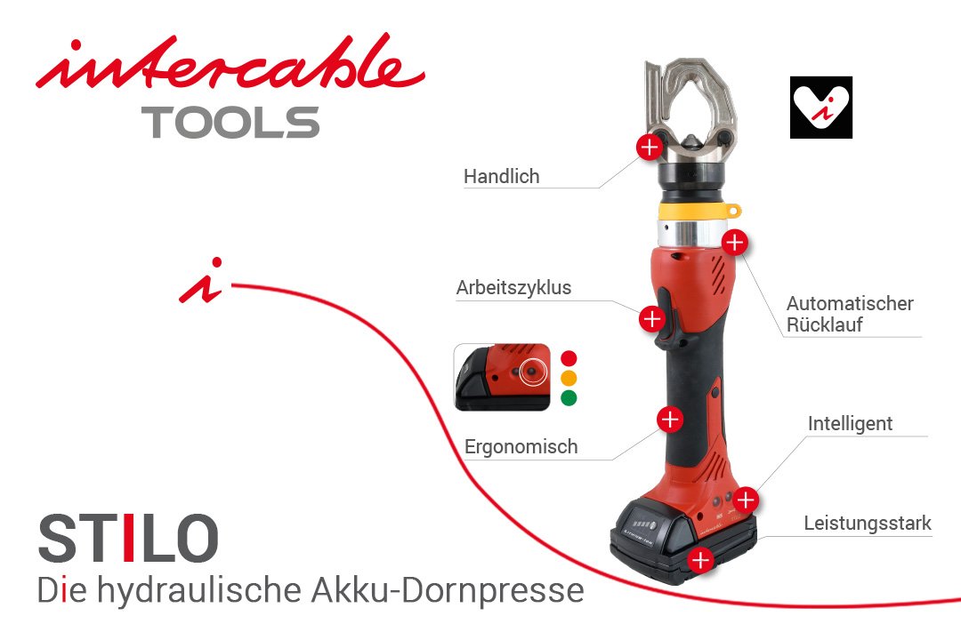 STILO - Die hydraulische Akku-Dornpresse