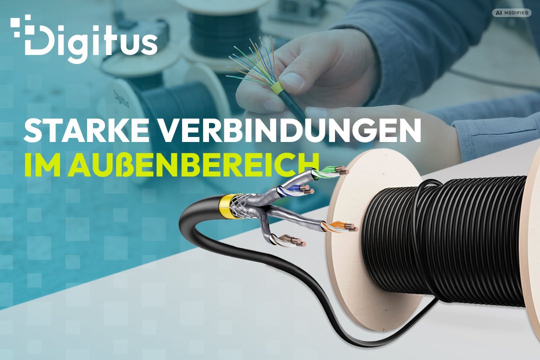 Cat7 & Cat7a Outdoor Verlegekabel von Digitus®