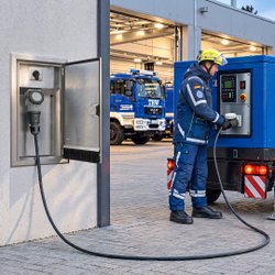 Zuverlässige Notstromeinspeisung von Bals