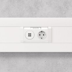 Brüstungskanalsysteme von Hager