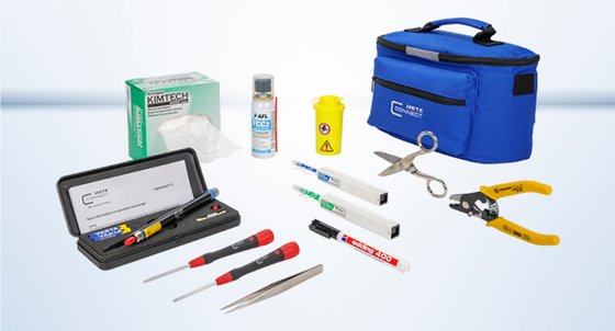 Werkzeuge mit LWL-Werkzeugtasche von METZ CONNECT