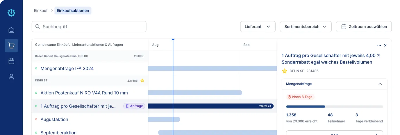 Screenshot FEGIME Extranet