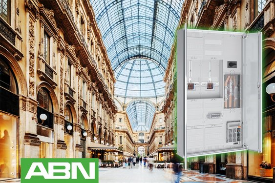 Verteilerschrank von ABN