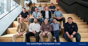 Die zukünftigen Fachplaner Licht.