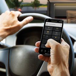 Siedle Handy im Auto
