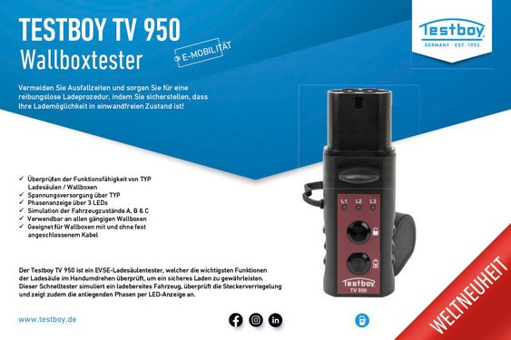 Produkt Testboy Wallboxtester