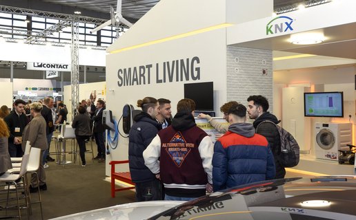 Messestand Elektrotechnik 2023