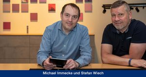 Michael Immecke (li) und Stefan Wiech (re).